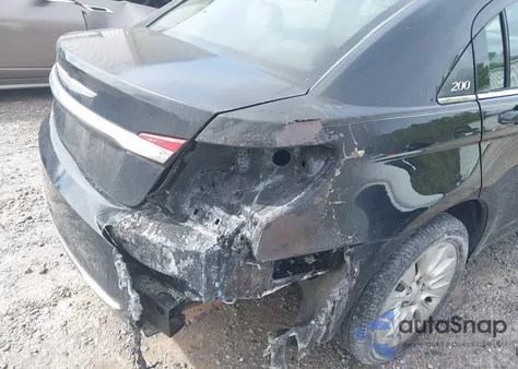 2013 Chrysler 200 Lx из США, поврежденный, VIN 1C3CCBAB7DN735376